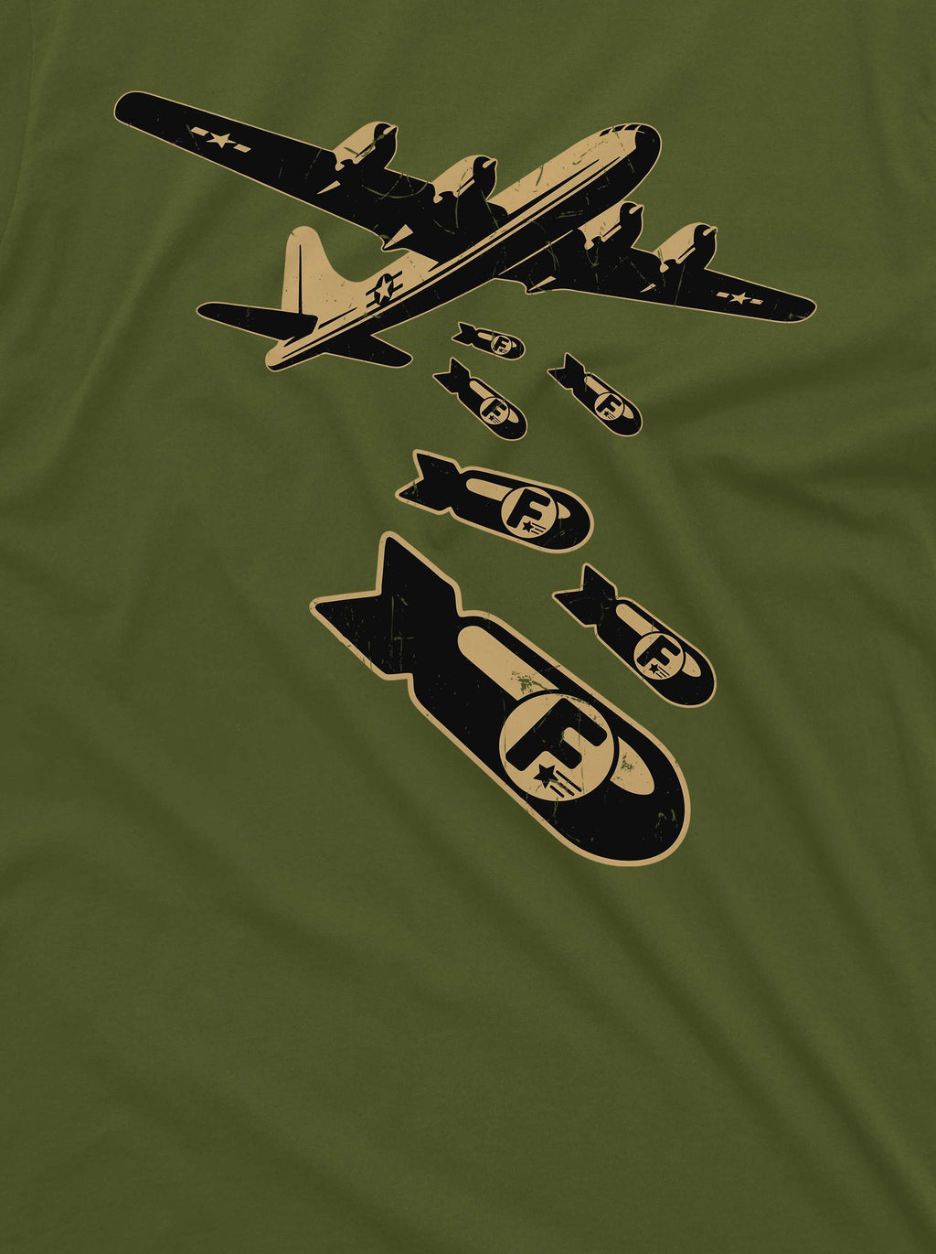 Men's Funny T-shirt airplane F-bomb Tee shirt Birthday gift product image 2