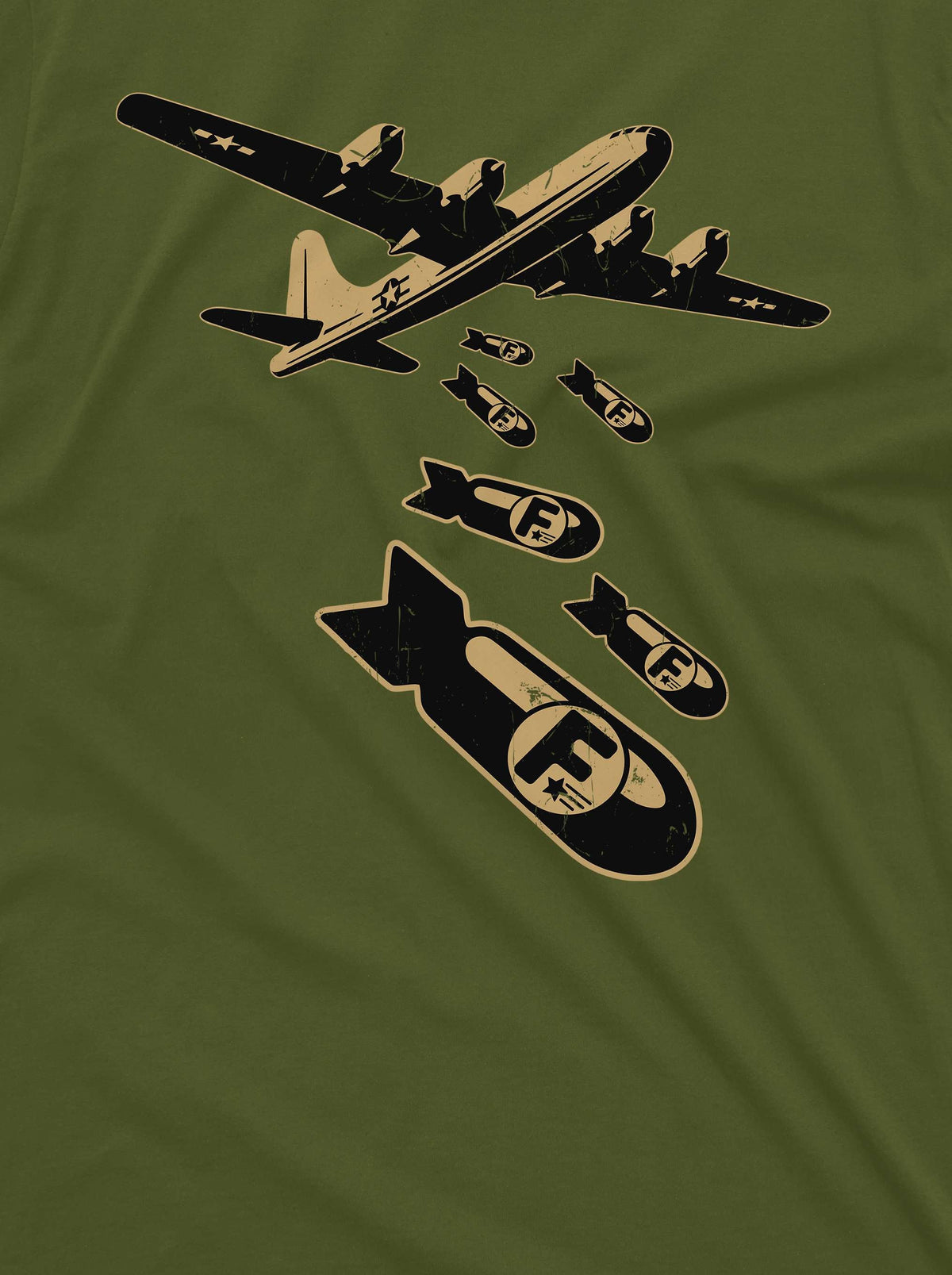 Men's Funny T-shirt airplane F-bomb Tee shirt Birthday gift product image 2