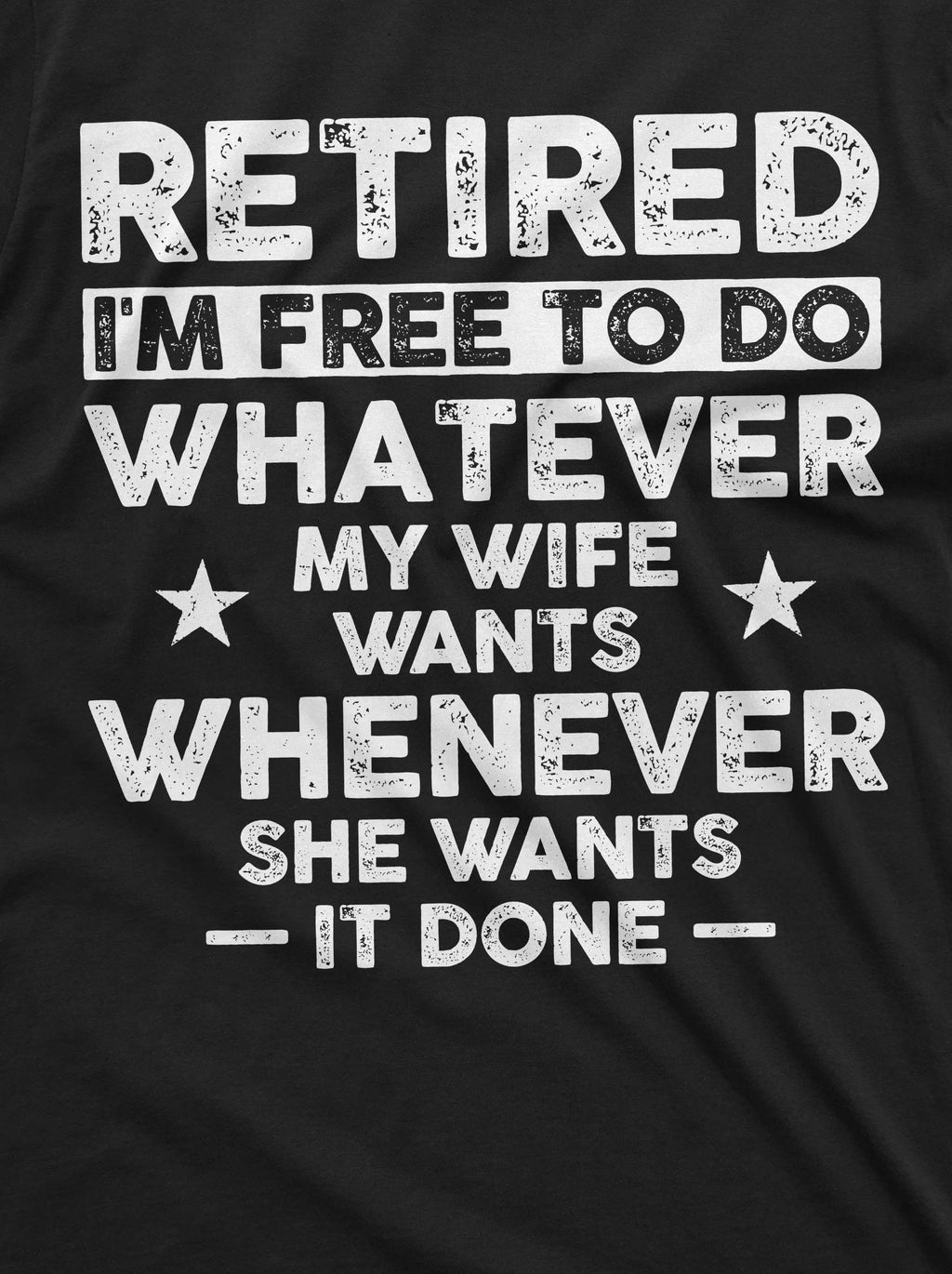 Men's funny retirement T-shirt Gift for husband retired product image 2