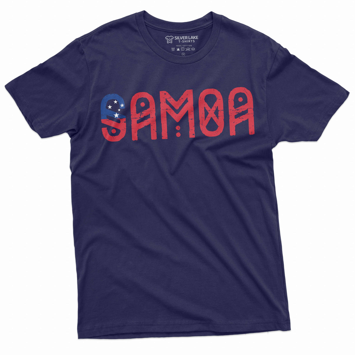 Men's Samoa T-shirt coat of arms of flag patriotic country product image 3