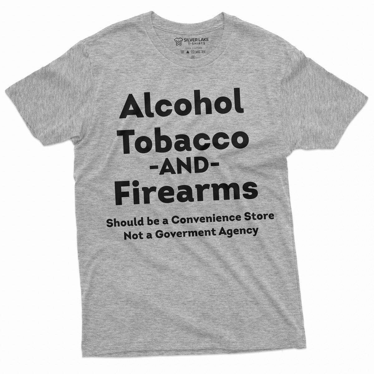 Men's Funny ATF Alcohol Tobacco Firearms T-shirt product image 5
