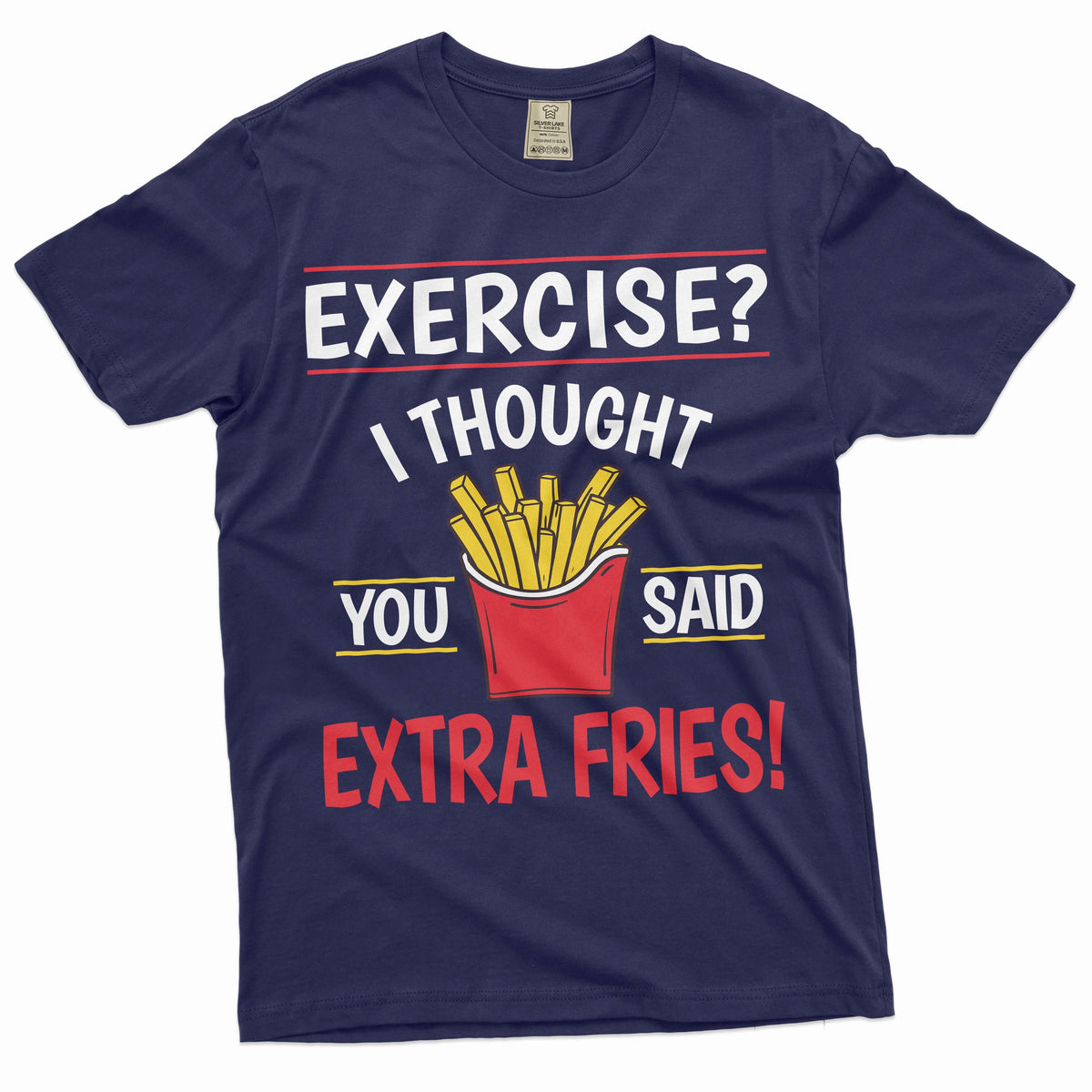 Funny Saying Shirt Humor Humorous Joke Exercise Gym Fitness product image 3