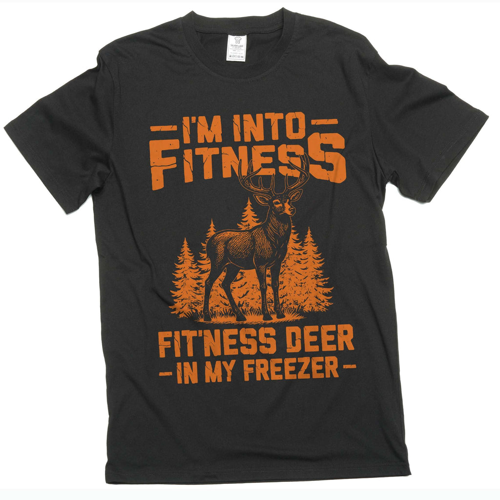 Men's Funny fitness deer in my freezer T-shirt hunter product image 2