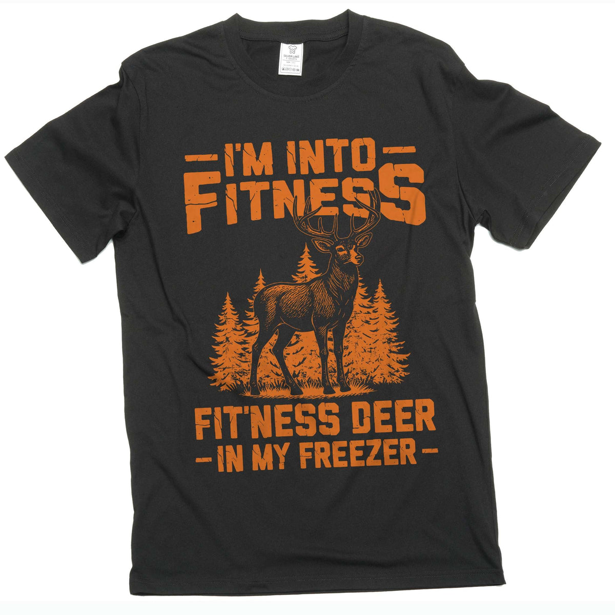 Men's Funny fitness deer in my freezer T-shirt hunter product image 2