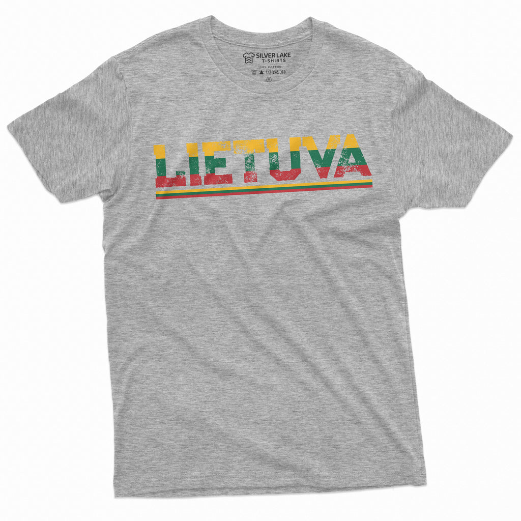 Lithuania T-shirt Lietuva Mens Womens Patriotic Flag Coat product image 11
