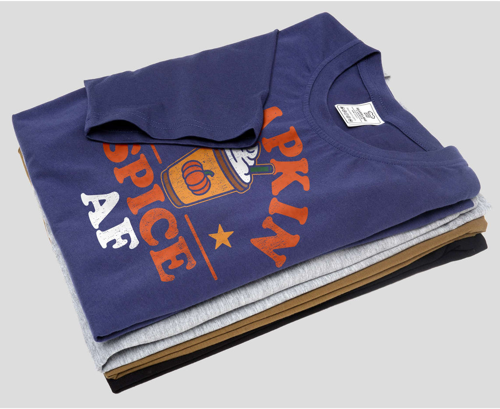 Pumpkin Spice AF Shirt, Funny Fall Coffee Tee, Latte product image 6