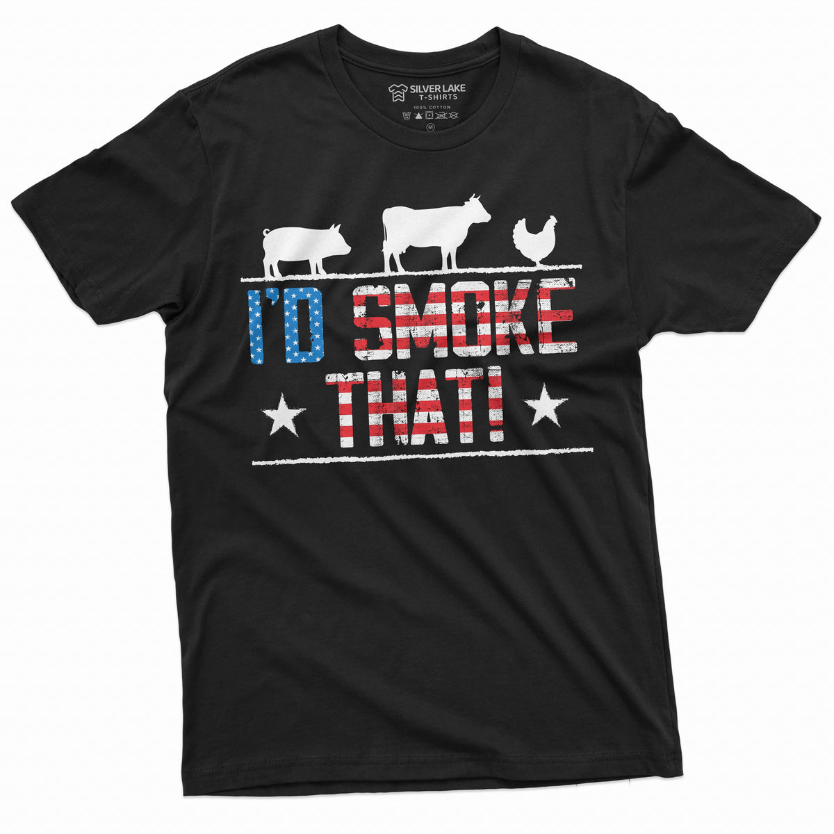 Men's BBQ Party T-shirt Grillfather Griller Dad Father's product image 7
