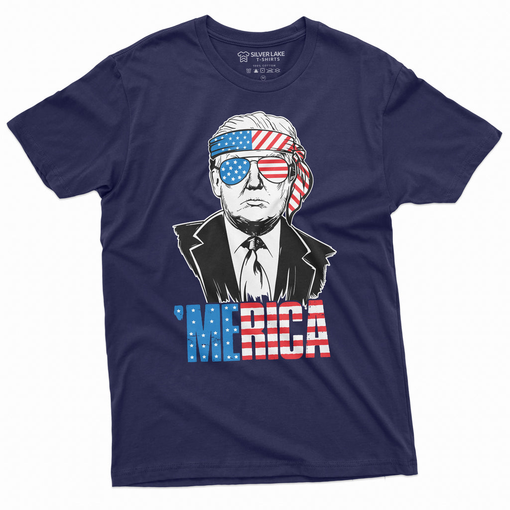 Merica USA Trump T-shirt DTJ 4th of July Cool Patriotic product image 9
