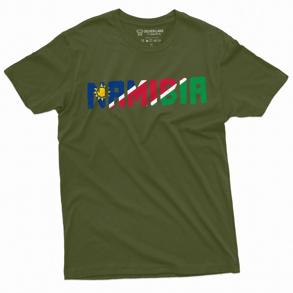 Men's Namibia T-shirt Flag Coat of Arms Nation Country product image 4