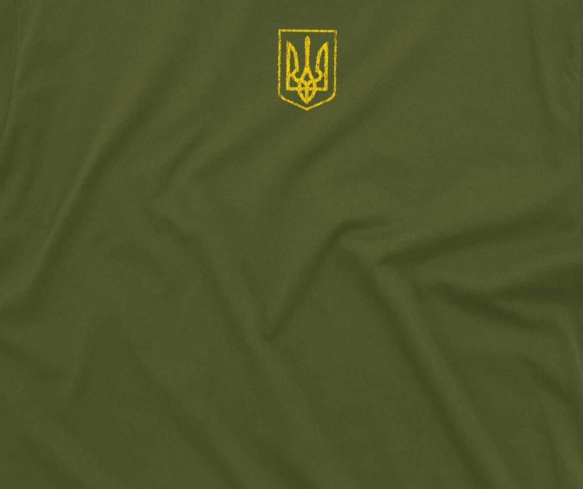 Men's Trident Ukraine shirt flag national symbolics product image 2