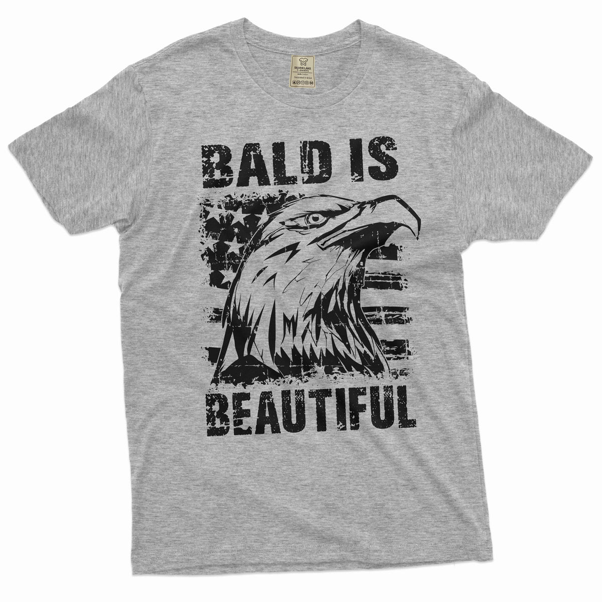 Men's Funny 4th of July Eagle T-shirt patriotic USA tee product image 5