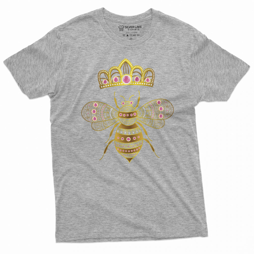 Queen Bee T-shirt Honey B Tee Shirt with Crown popular product image 5