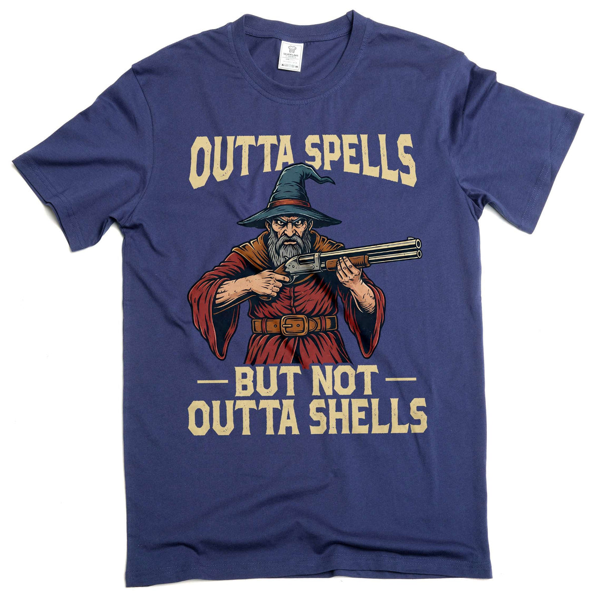 funny outta spells but not shells humorous wizard magician product image 1