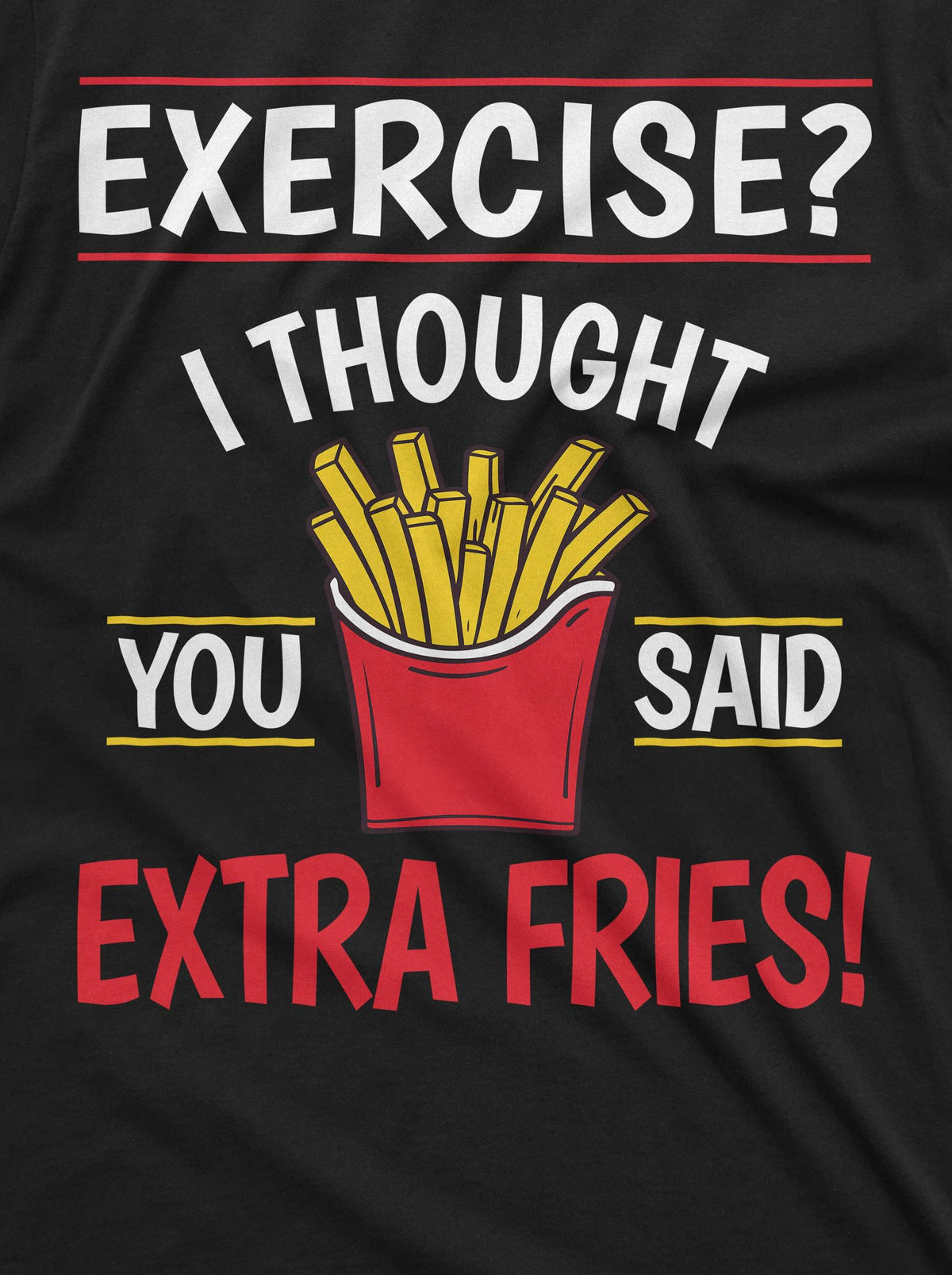 Funny Saying Shirt Humor Humorous Joke Exercise Gym Fitness product image 2