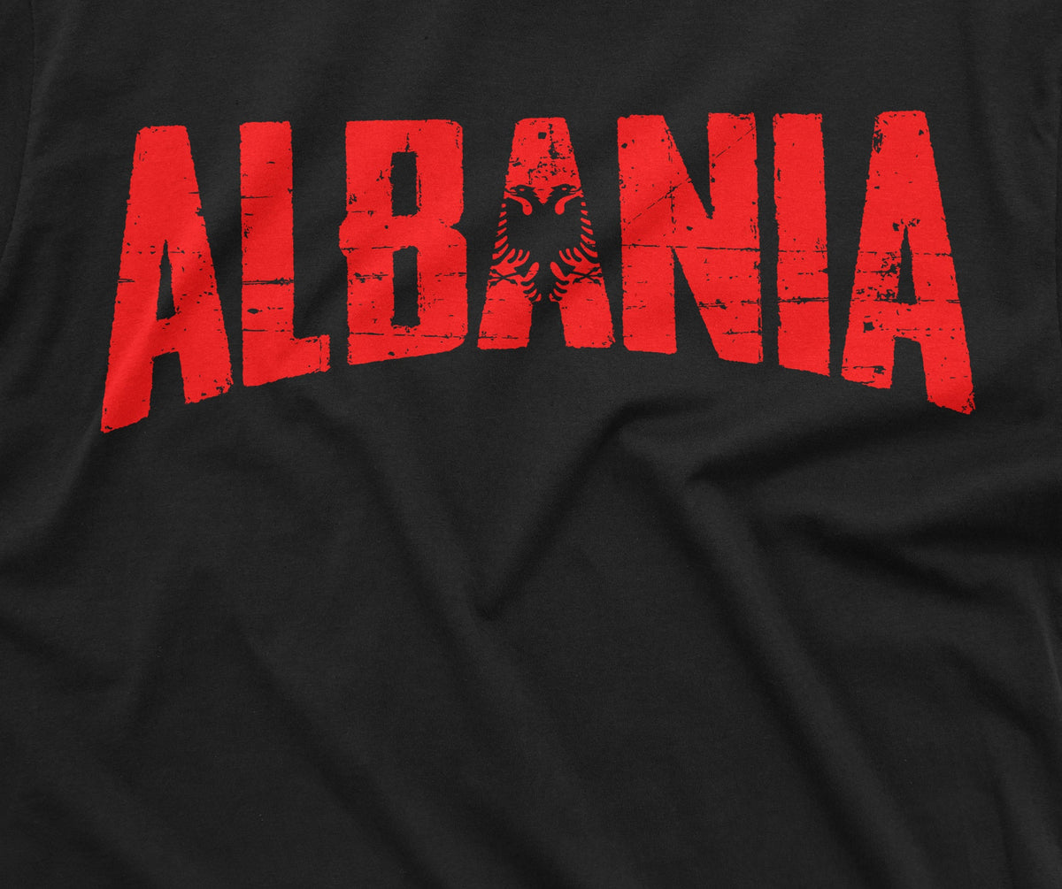 Men's Albania T-shirt Albanian Coat of arms Flag Shqipëria product image 2