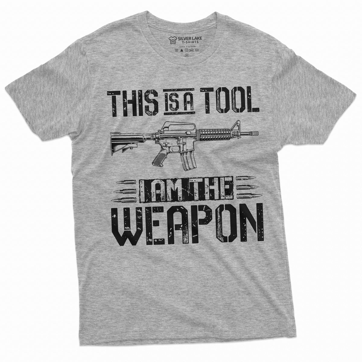 Men's This is a tool I am the weapon T-shirt Pro Gun 2nd product image 5