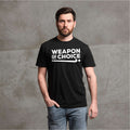 Men's hockey T-shirt ice-hockey sports weapon of choice product image 1