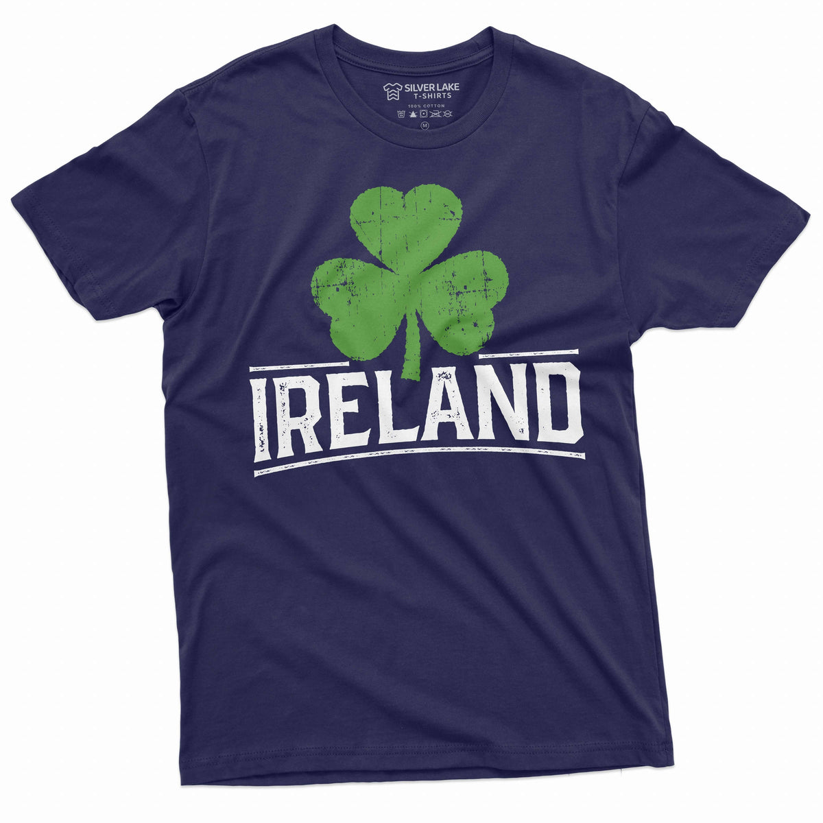 Men's Ireland T-shirt Irish Patriotic holiday shirt Clover product image 3