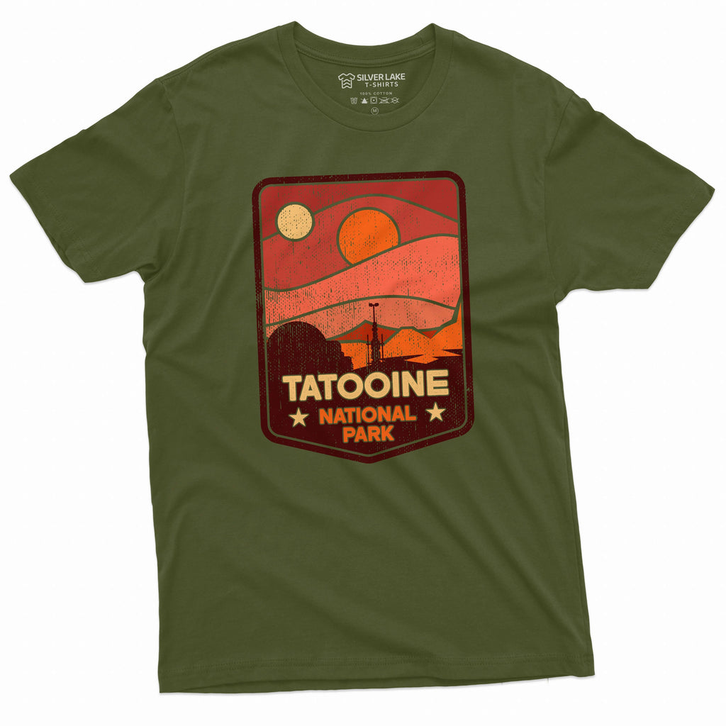 Tatooine Sunset T-Shirt Popular Culture Shirt National Park product image 4