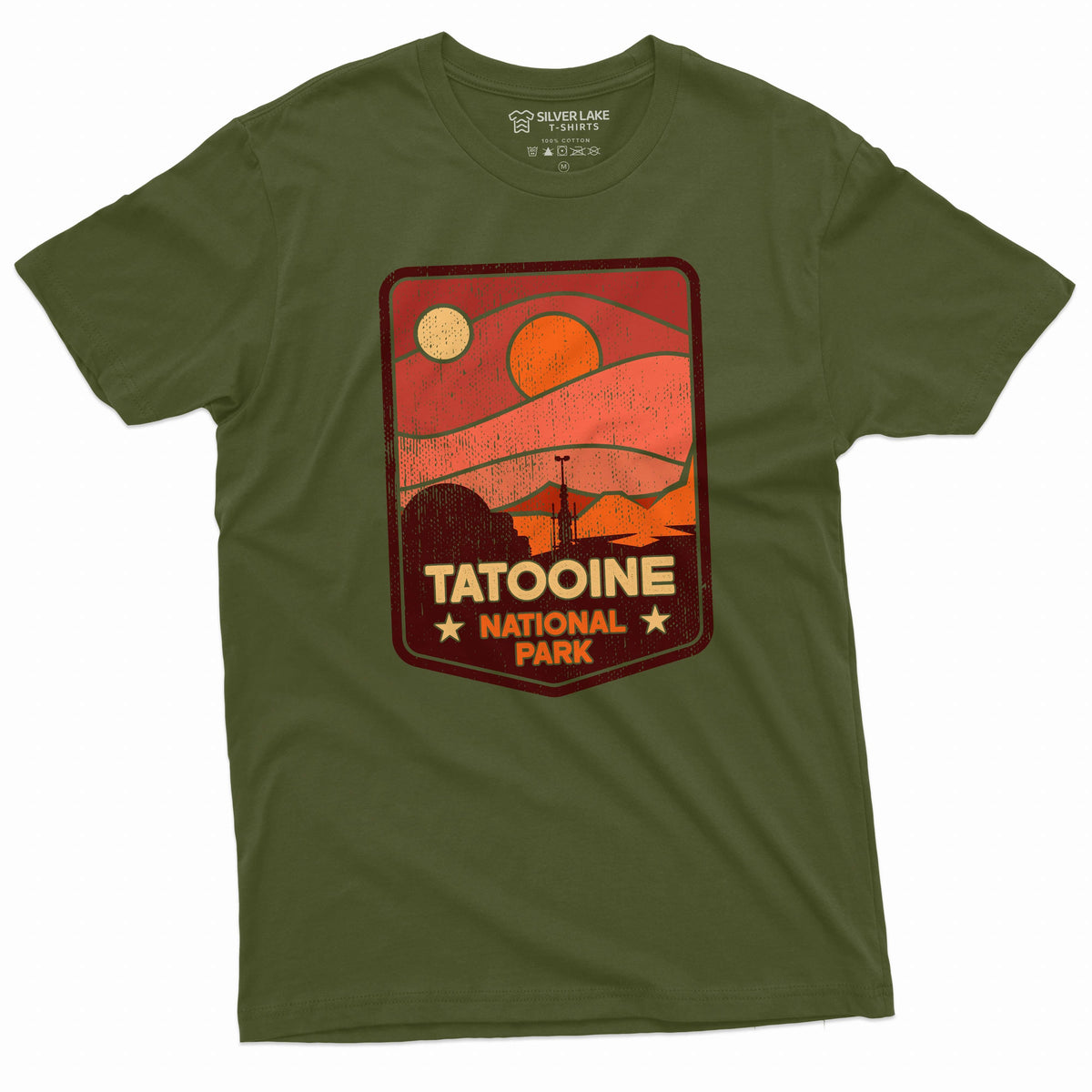 Tatooine Sunset T-Shirt Popular Culture Shirt National Park product image 4