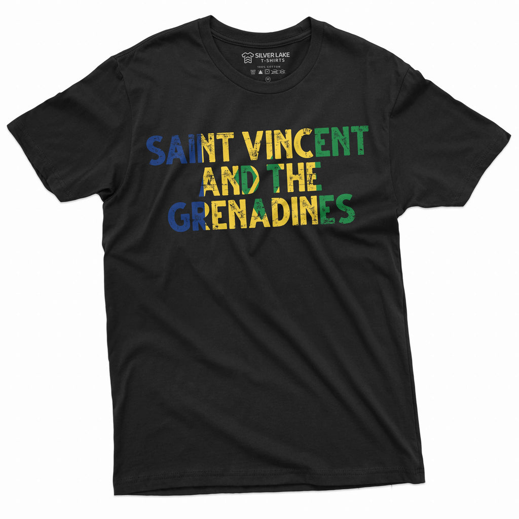 Men's St. Vincent and the Grenadines T-shirt Saint flag product image 1