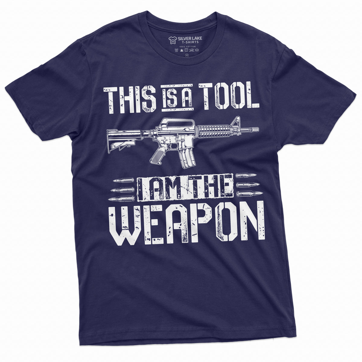 Men's This is a tool I am the weapon T-shirt Pro Gun 2nd product image 1