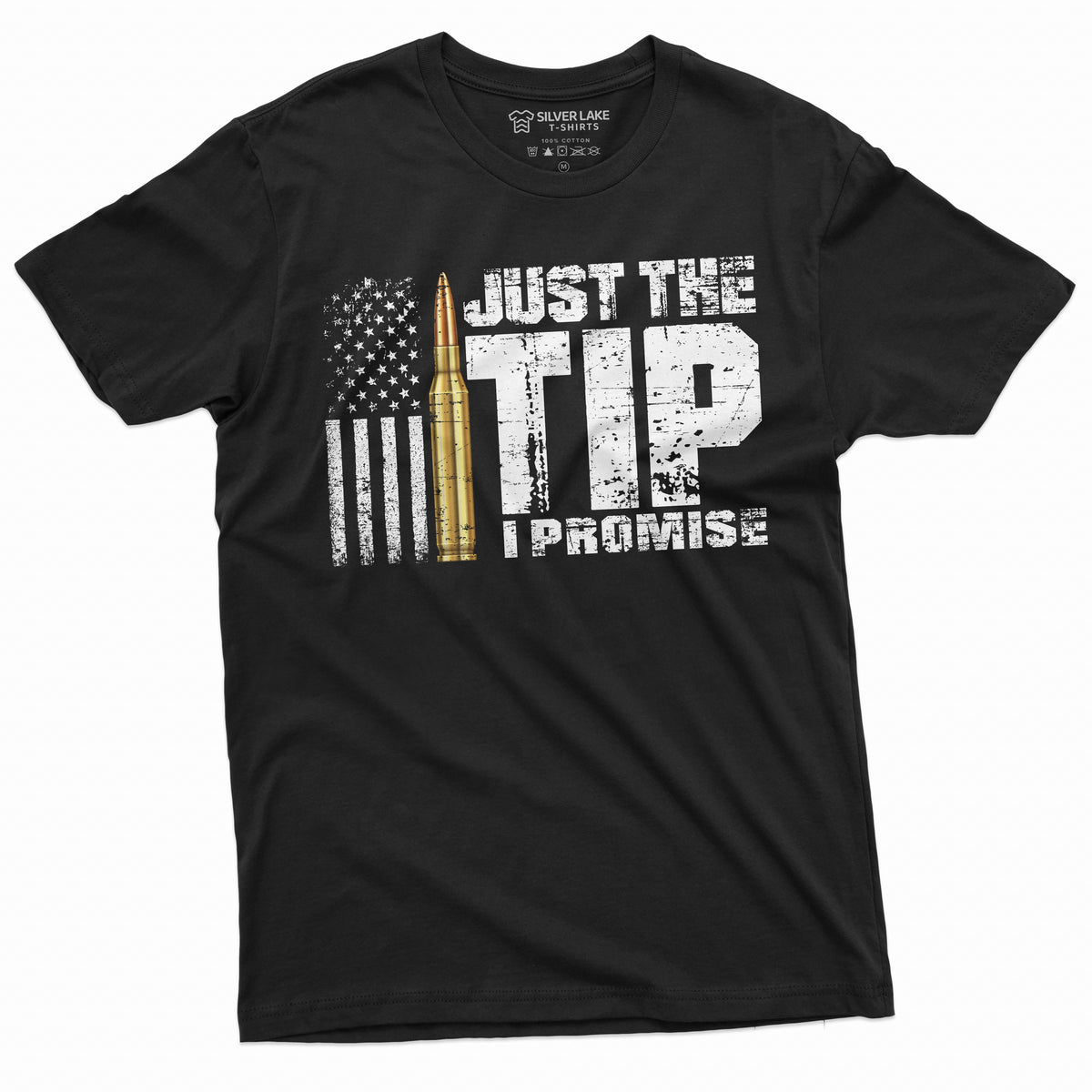 Funny Just the Tip I promise Bullet Tee Popular culture product image 1