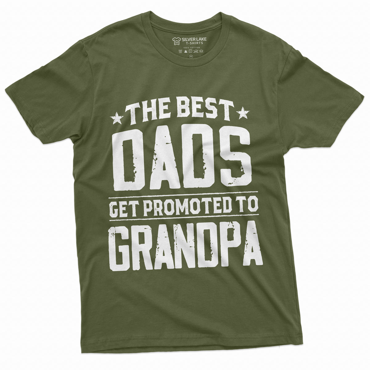 Men's Best Dads Get promoted to Grandpa T-shirt Grandfather product image 12