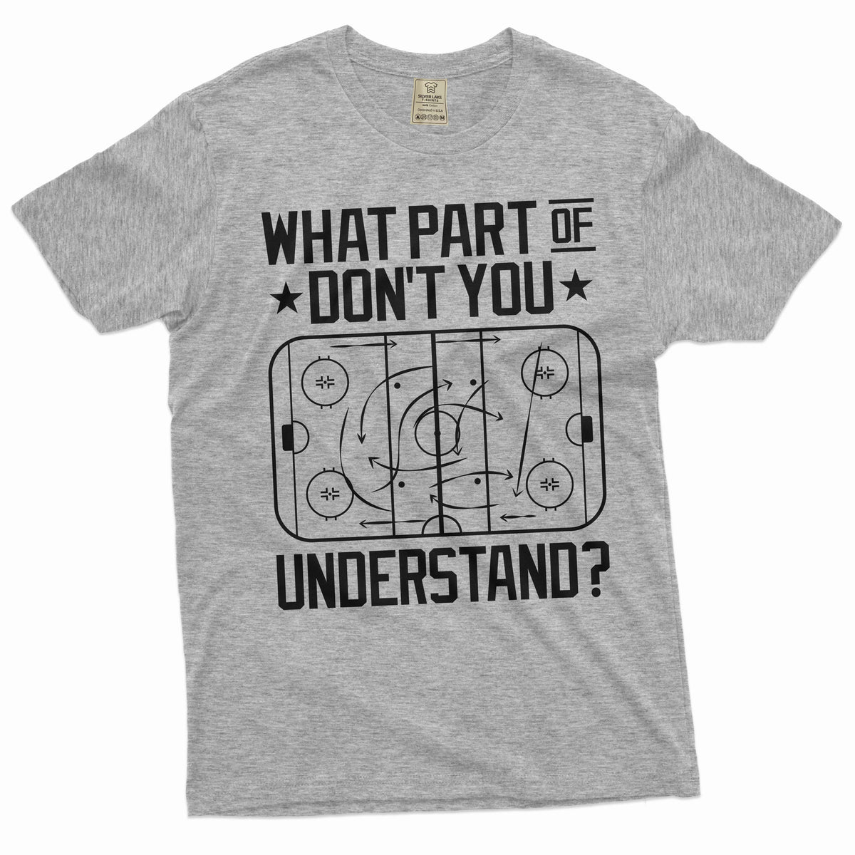 Men's ice Hockey Funny T-Shirt Sports Hobby Player product image 5