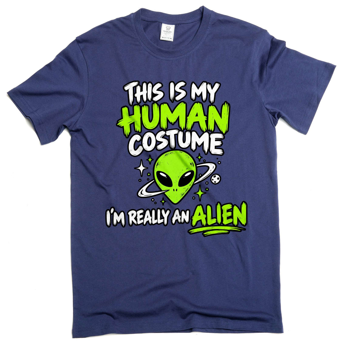 This Is My Human Costume Shirt Funny Alien Halloween product image 2