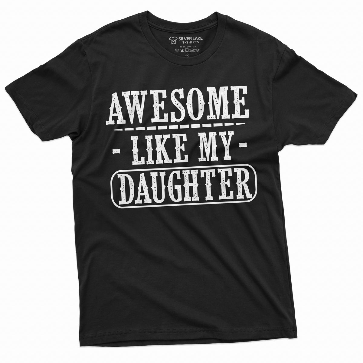 Father T-shirt, Dad tee shirt, Fathers day daughter awesome product image 7