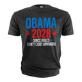 Obama 2028 T-Shirt: Since Rules Don't Exist Anymore Funny product image 1