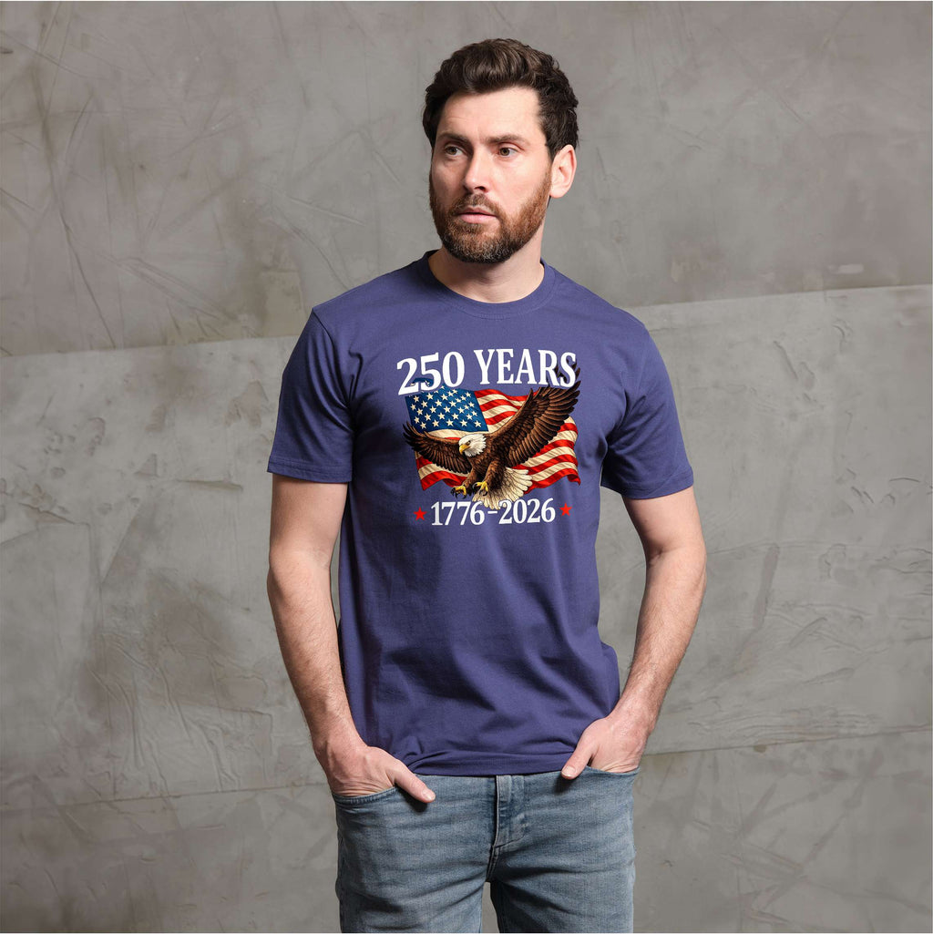250 Years US Independence day T-shirt 4th of July 1776-2026 product image 1