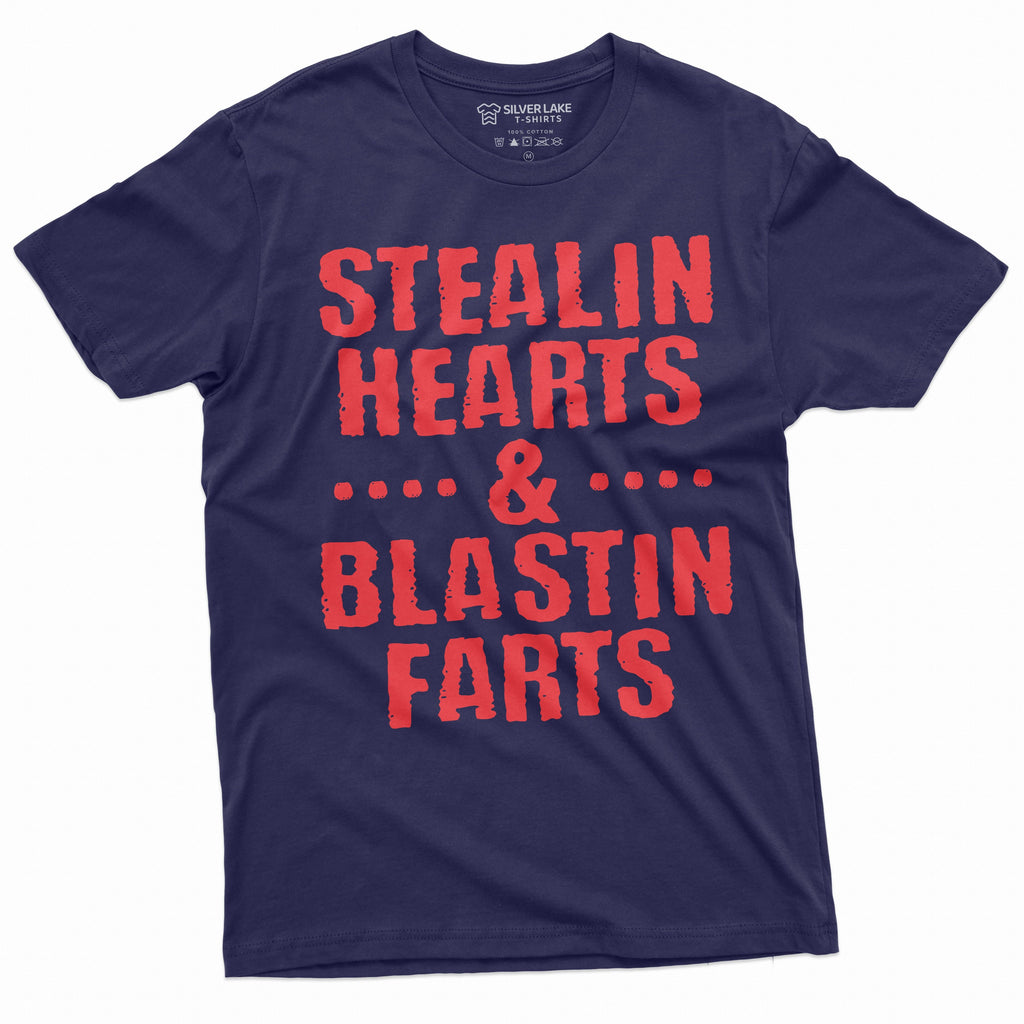 Valentine's day T-shirt Funny Stealing hearts and blasting product image 3