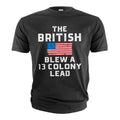 Men's funny 4th of July T-shirt The British blew a 13 product image 1