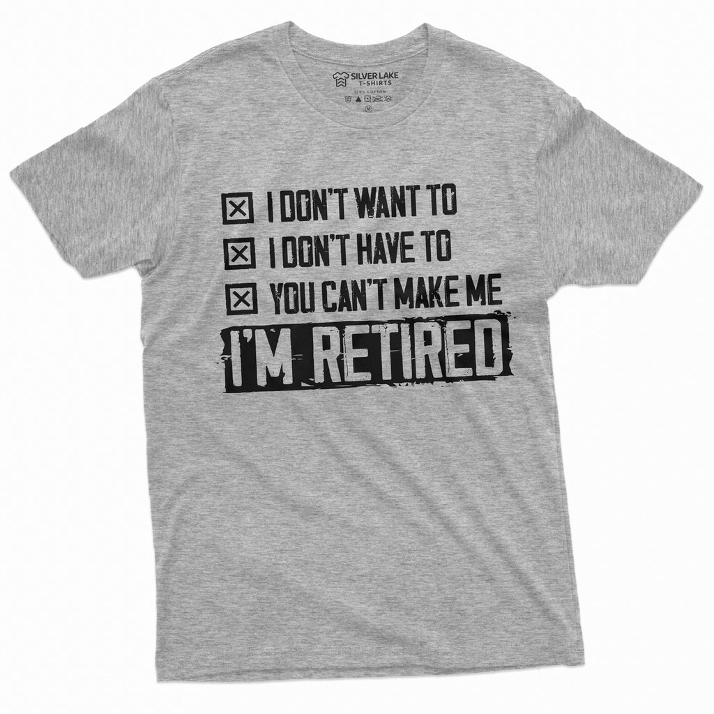 Retirement T-shirt Mens Retired Dad Mom Grandpa Grandma product image 10