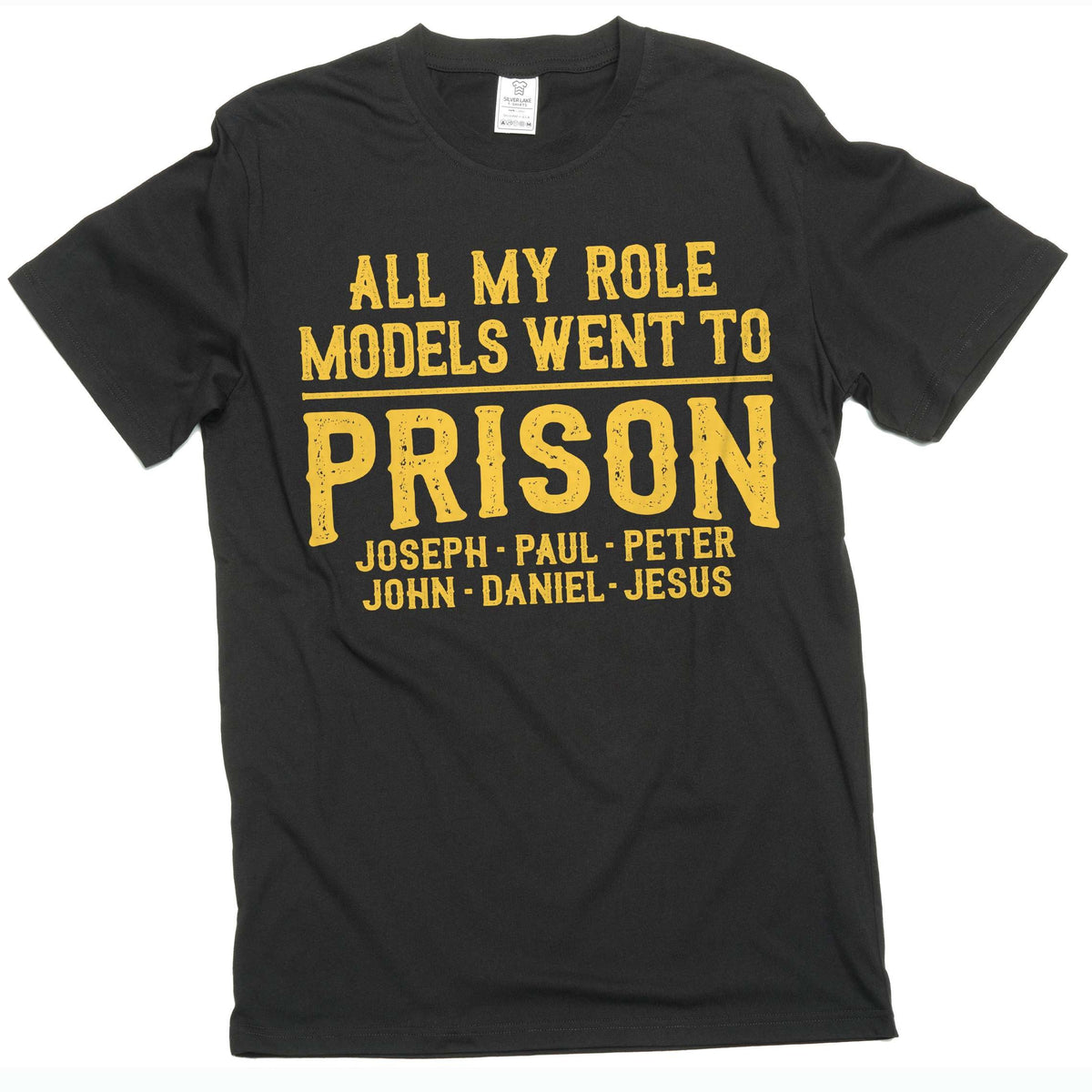 All My Role Models Went to Prison Shirt Christian Humor product image 2