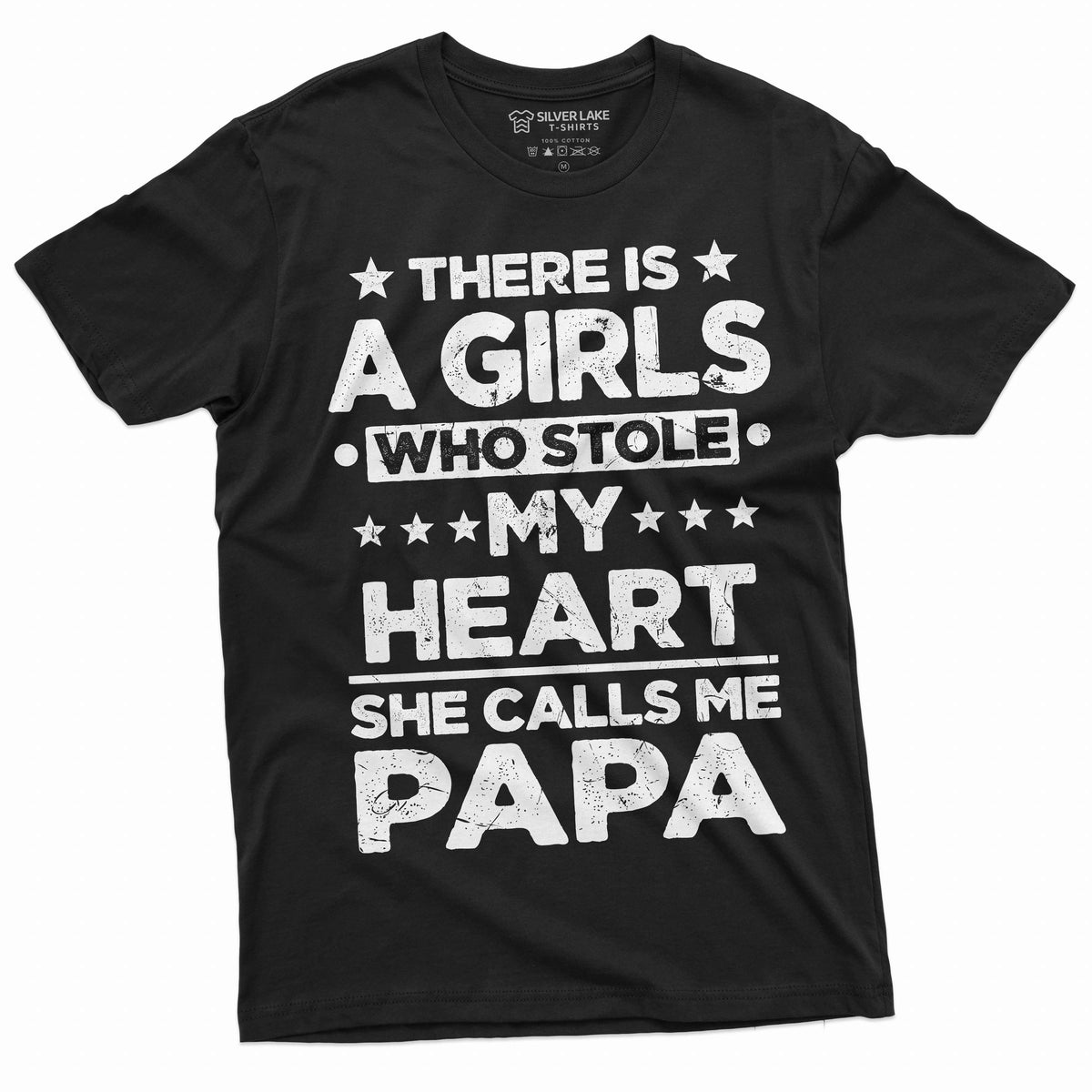 Men's Papa Daughter shirt Girl stole my heart she call me product image 1