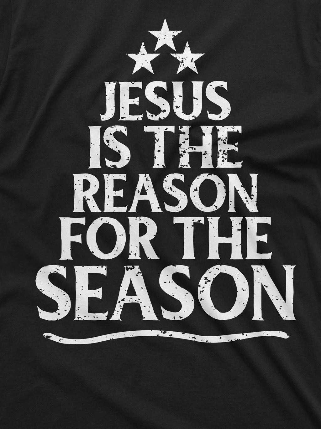 Men's Jesus is the reason for season T-shirt Christmas Tee product image 2