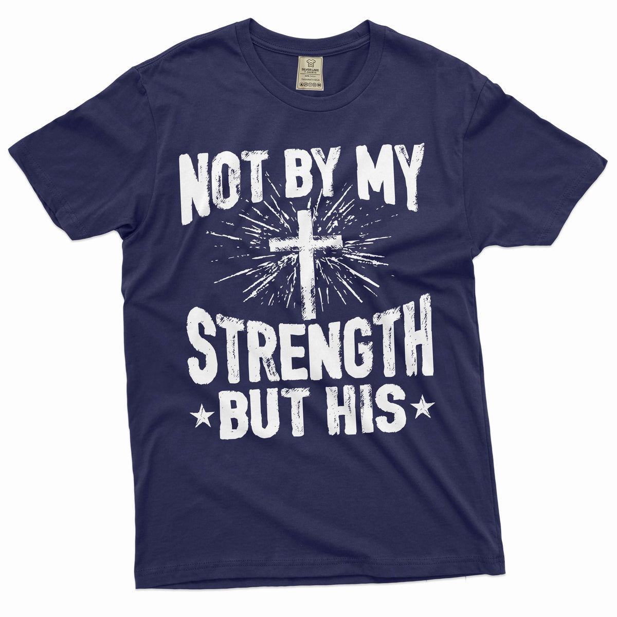Jesus T-Shirt Not My Strength But His Christian Gifts God product image 3