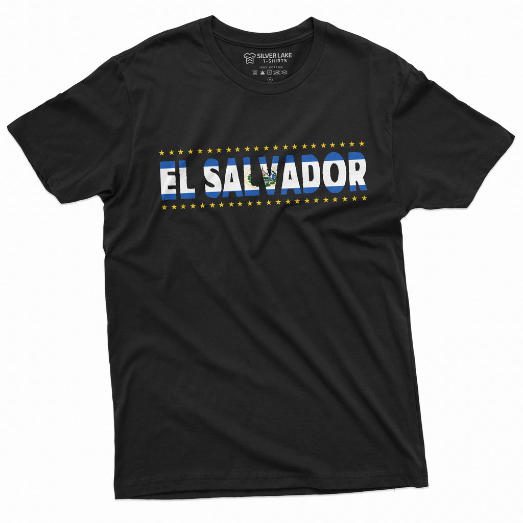 Mens Salvador T-shirt El Flag Patriotic Gifts Salvadori product image 8
