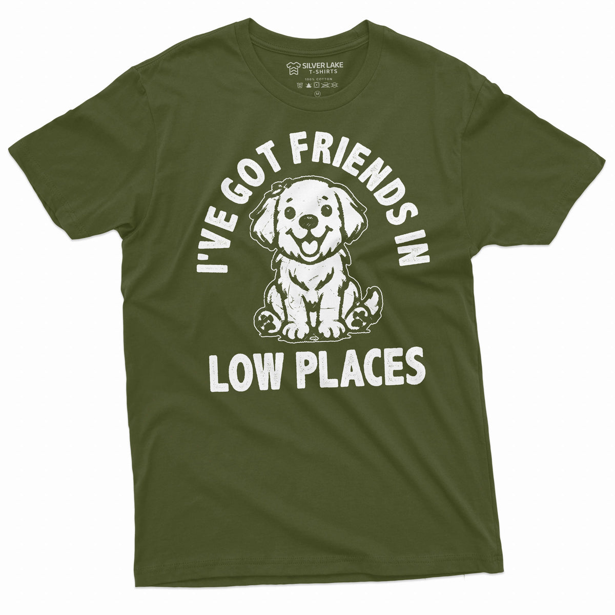 I got friends in low places pet lover dog T-shirt puppy product image 4