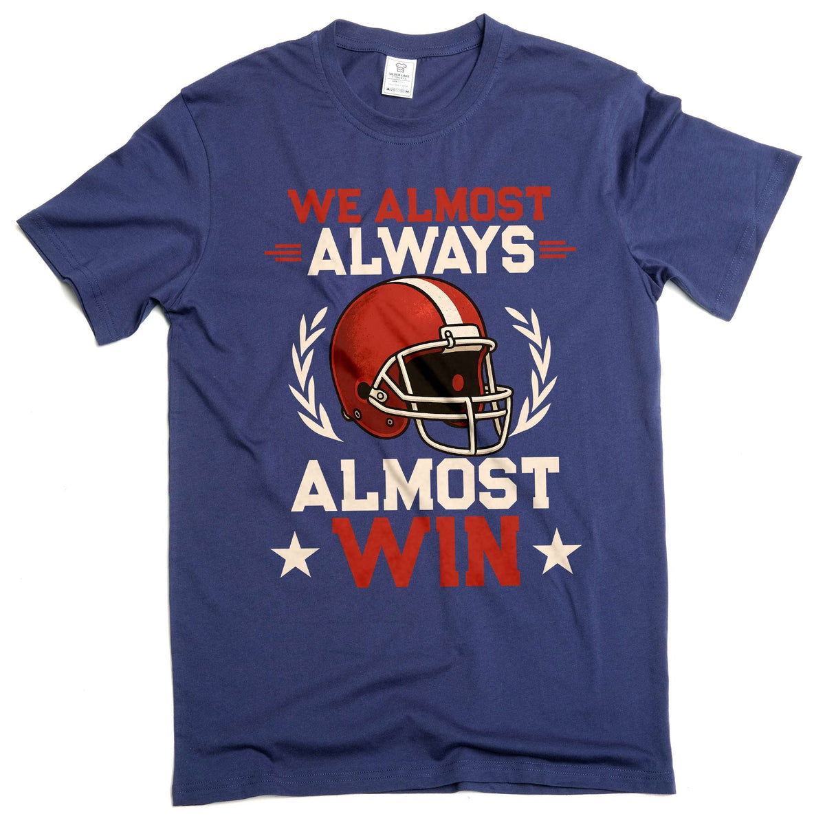 Men's Funny We almost always win sports football T-shirt product image 3