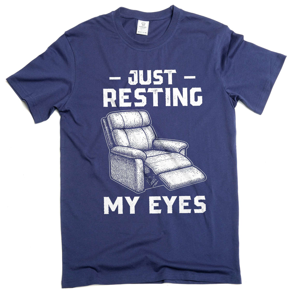Men's funny father's day Just resting my eyes T-shirt product image 1