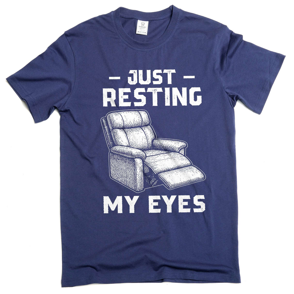 Men's funny father's day Just resting my eyes T-shirt product image 1