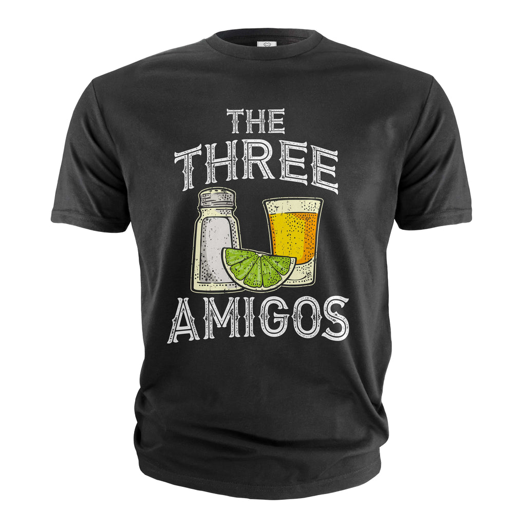 Funny Cinco de Mayo T-shirt three amigos salt tequila lemon product image 1