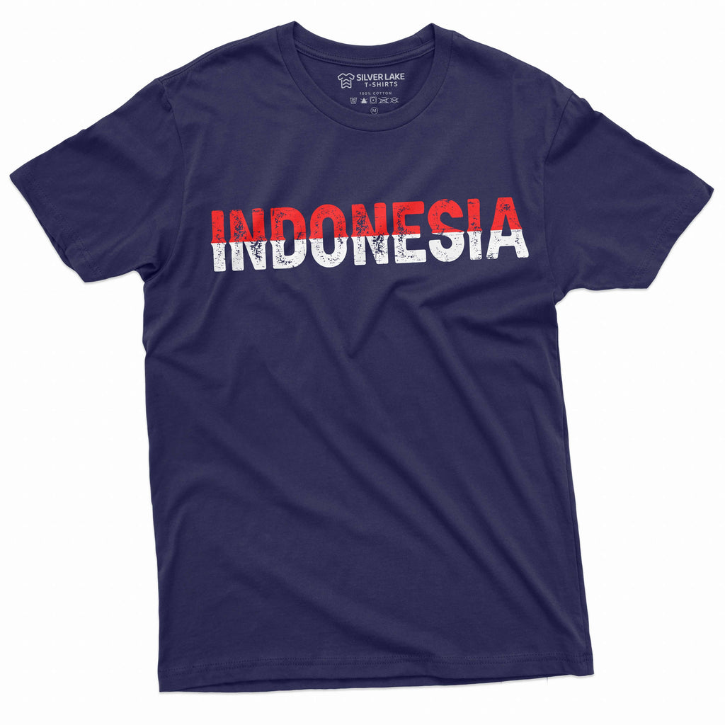 Men's Indonesia Shirt Indonesian Gifts Patriotic Country product image 3