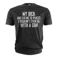 Men's Funny Dick has led to places T-shirt Birthday Gift product image 1