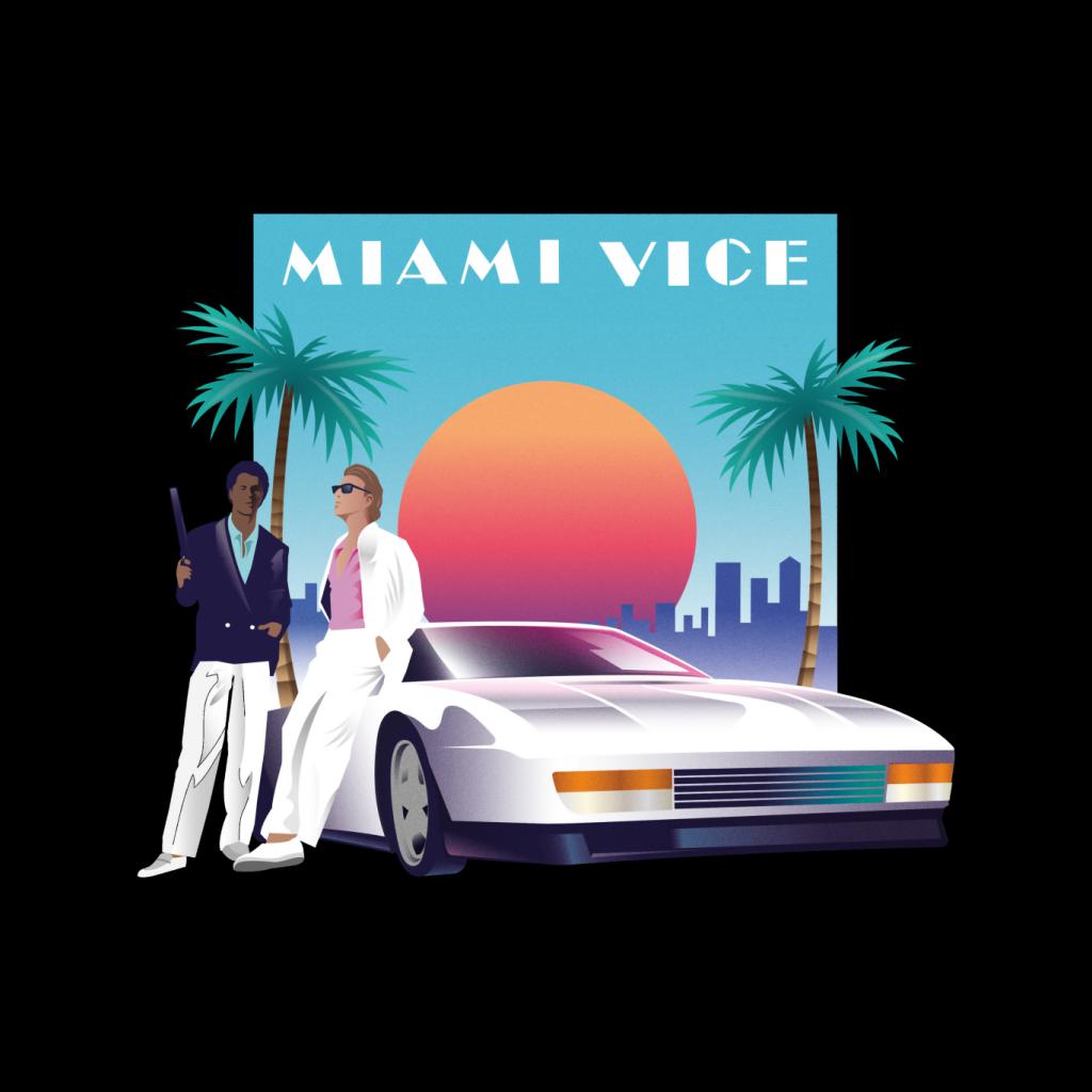 Miami Vice Sunset Women's T-Shirt product image 2