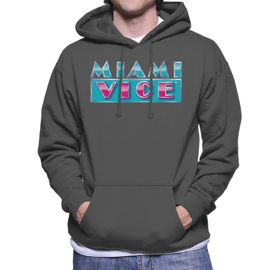 Miami Vice Reflective Logo Men's Hooded Sweatshirt product image 4
